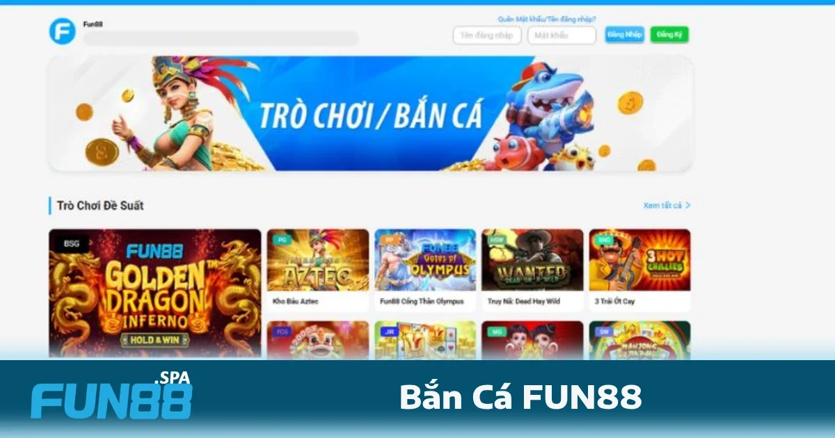 Bắn cá FUN88 không chỉ mang lại trải nghiệm thú vị mà còn giúp người chơi dễ dàng tham gia và có cơ hội nhận thưởng lớn.