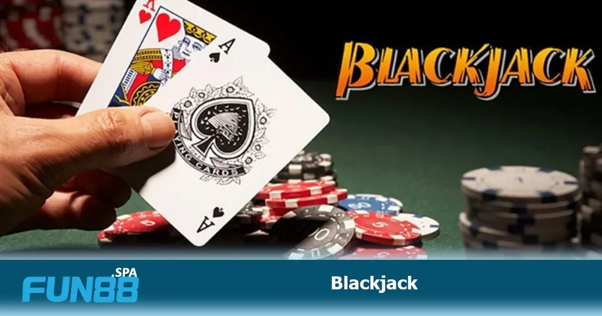 Blackjack FUN88 2 Một trong hai lá của nhà cái sẽ bị úp mặt xuống để các người chơi không biết giá trị thật của nó, tạo cảm giác hồi hộp