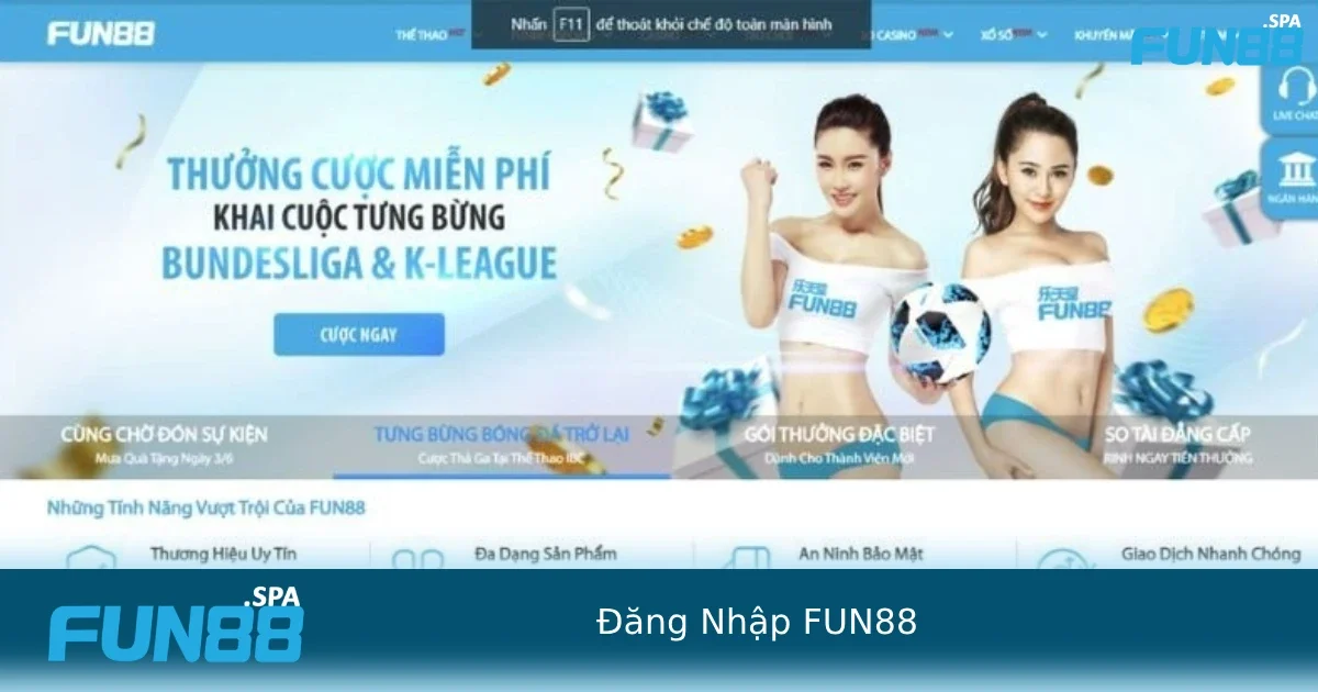 Xử lú các vấn đề gặp phải khi đăng nhập FUN88