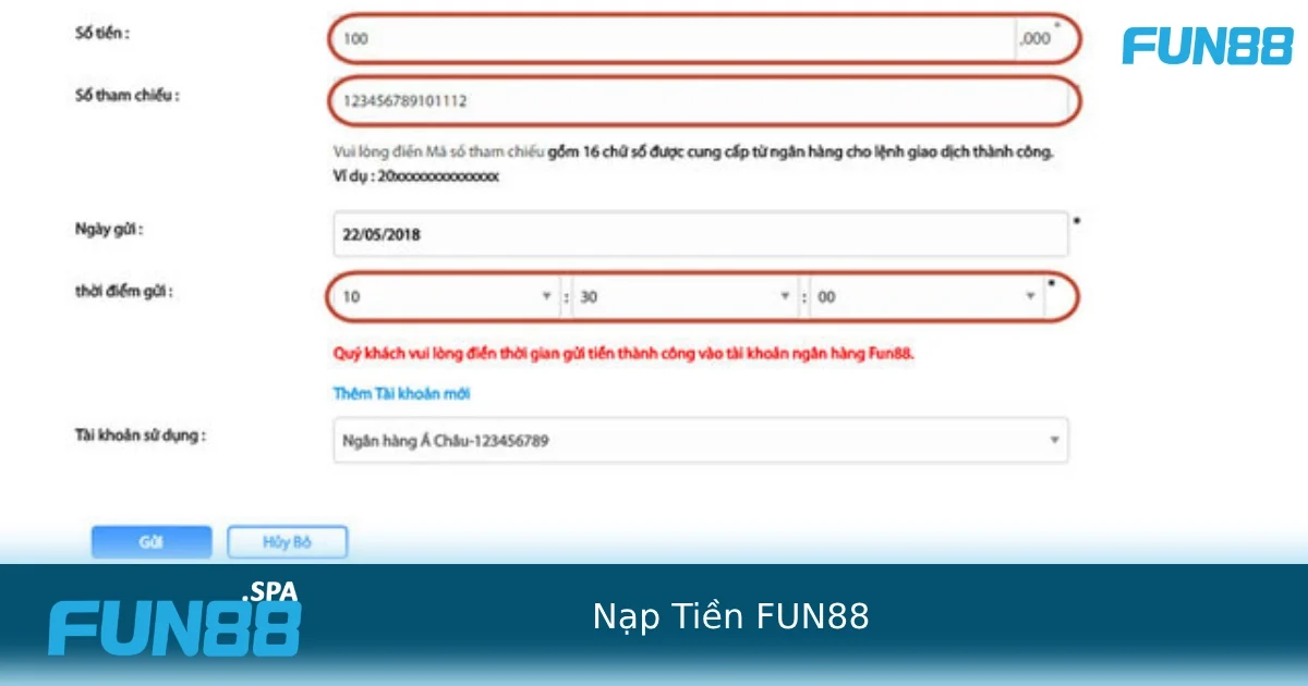 Nạp Tiền FUN88 – Hướng Dẫn Chi Tiết, An Toàn Và Tốc Độ Cao 4 Các phương thức nạp tiền được nhiều người chơi ưa chuộng